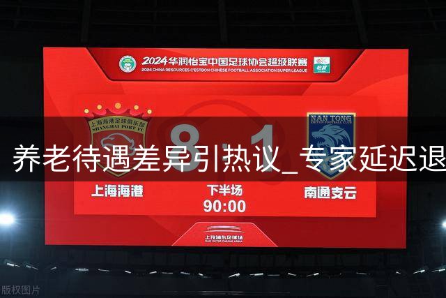 养老待遇差异引热议 专家延迟退休遭质疑